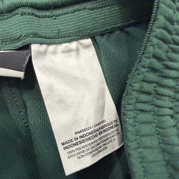 Nike Michigan State Spartans Basketball Shorts Men's Large Green MSU Elite - Picture 5 of 11